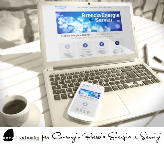 Realizzazione del sito bresciaenergiaservizi.it